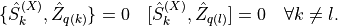 \{\hat{S}^{(X)}_k, \hat{Z}_{q(k)}\} = 0 \quad [\hat{S}^{(X)}_k, \hat{Z}_{q(l)}] = 0 \quad \forall k \neq l.
